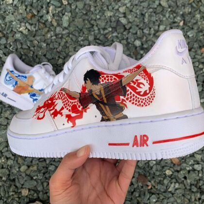 Avatar the Last Airbender - Aang and Zuko Air Force 1 Custom