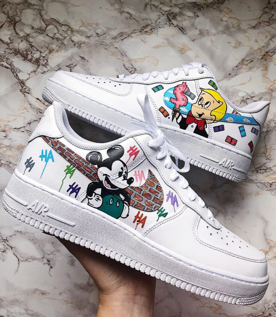 Alec Monopoly Air Force 1 Custom - Daniel Customs