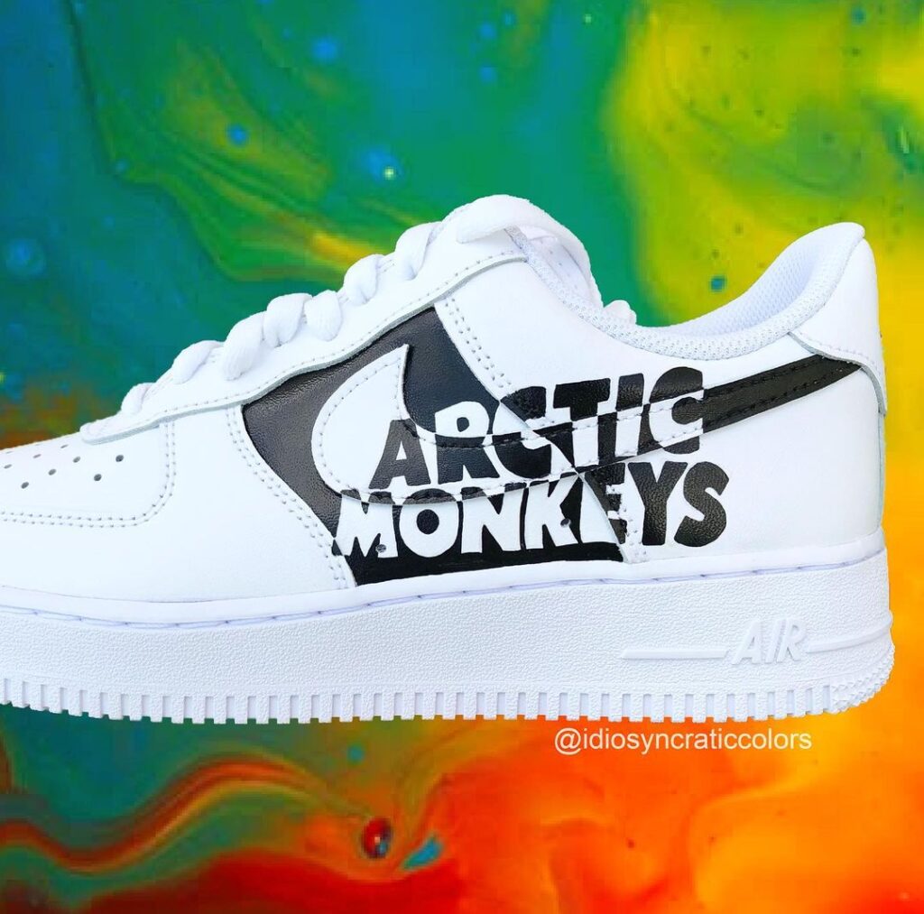 custom air force 1 cartoon