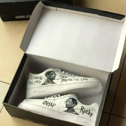 Asap Rocky Air Force 1 Custom