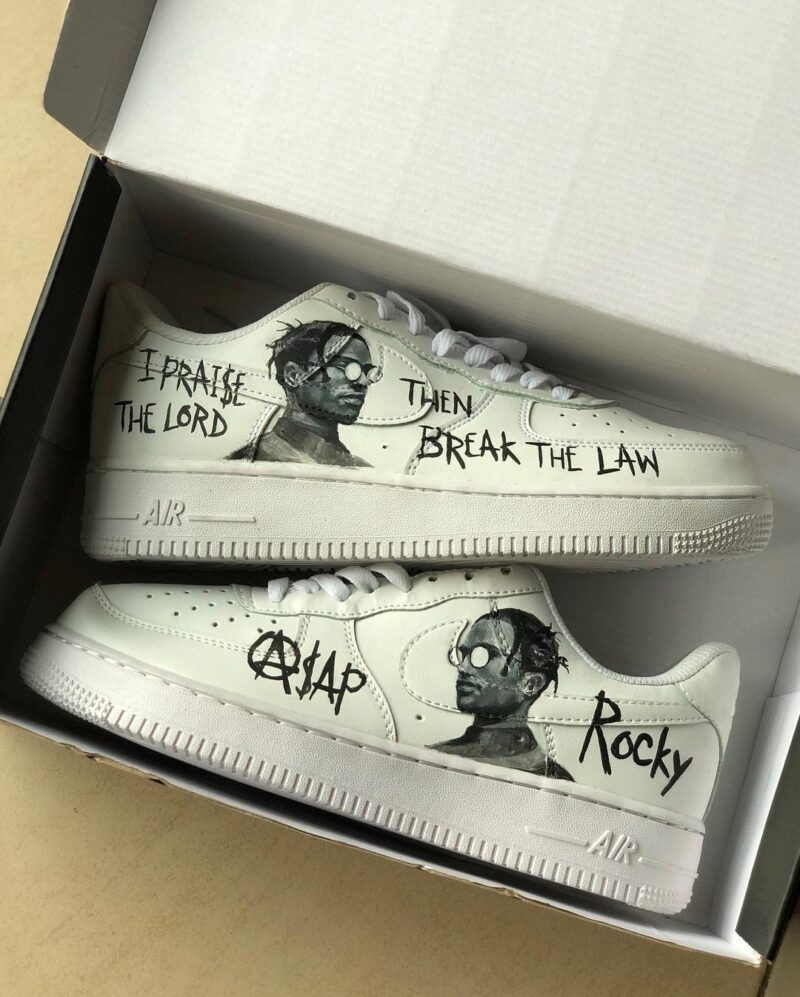 Asap Rocky Air Force 1 Custom - Image 3