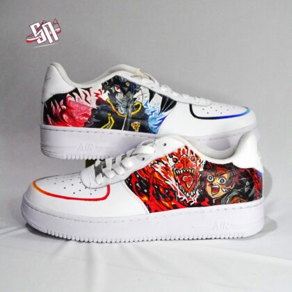 Asta x Tanjiro Afro Air Force 1 Custom