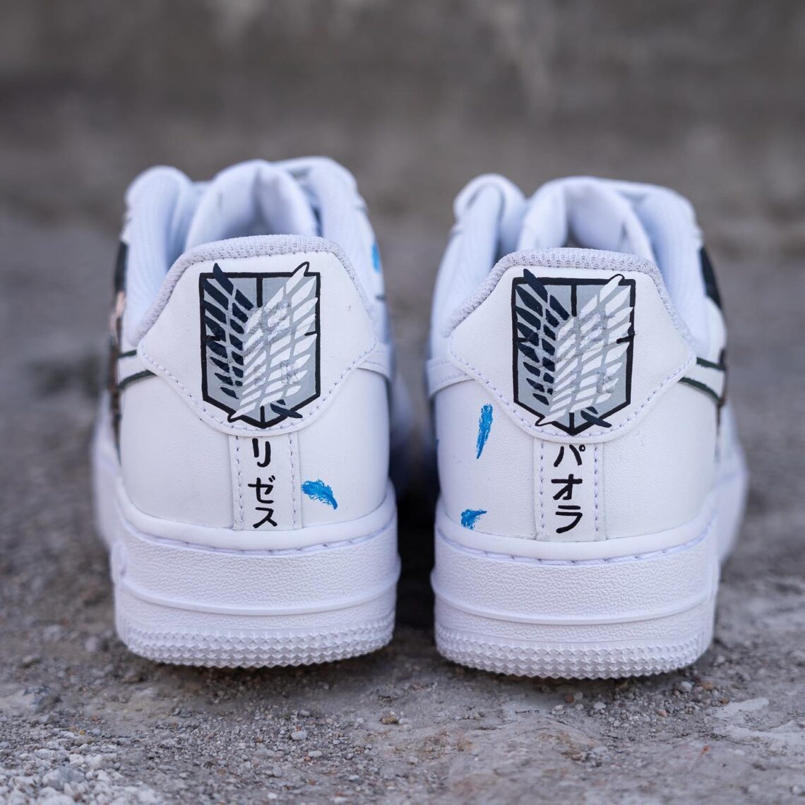 custom attack on titan air force 1