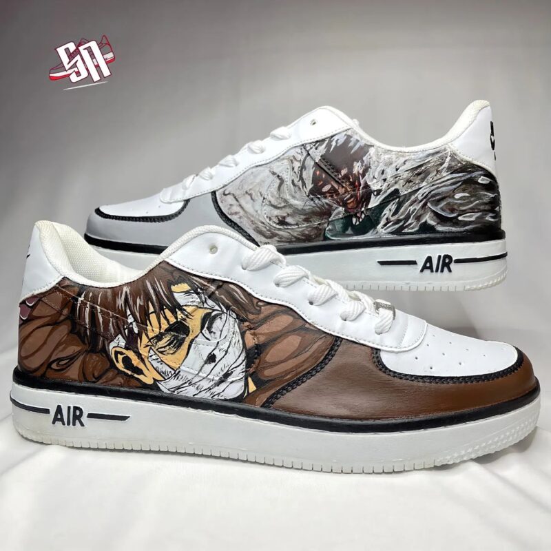 Attack on Titan - Levi Air Force 1 Custom