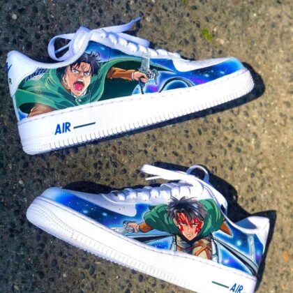 Attack on Titan - Levi Air Force 1 Custom