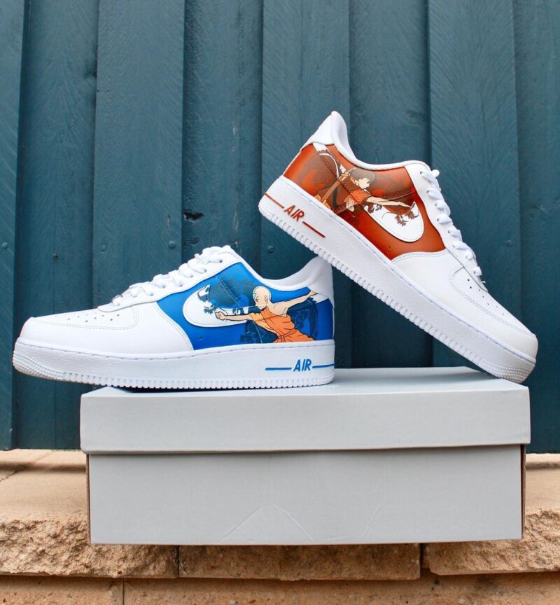 Avatar the Last Airbender Air Force 1 Custom