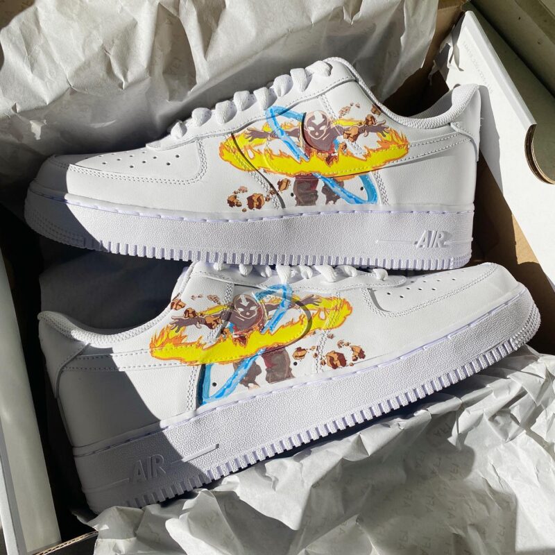 Avatar the Last Airbender Air Force 1 Custom