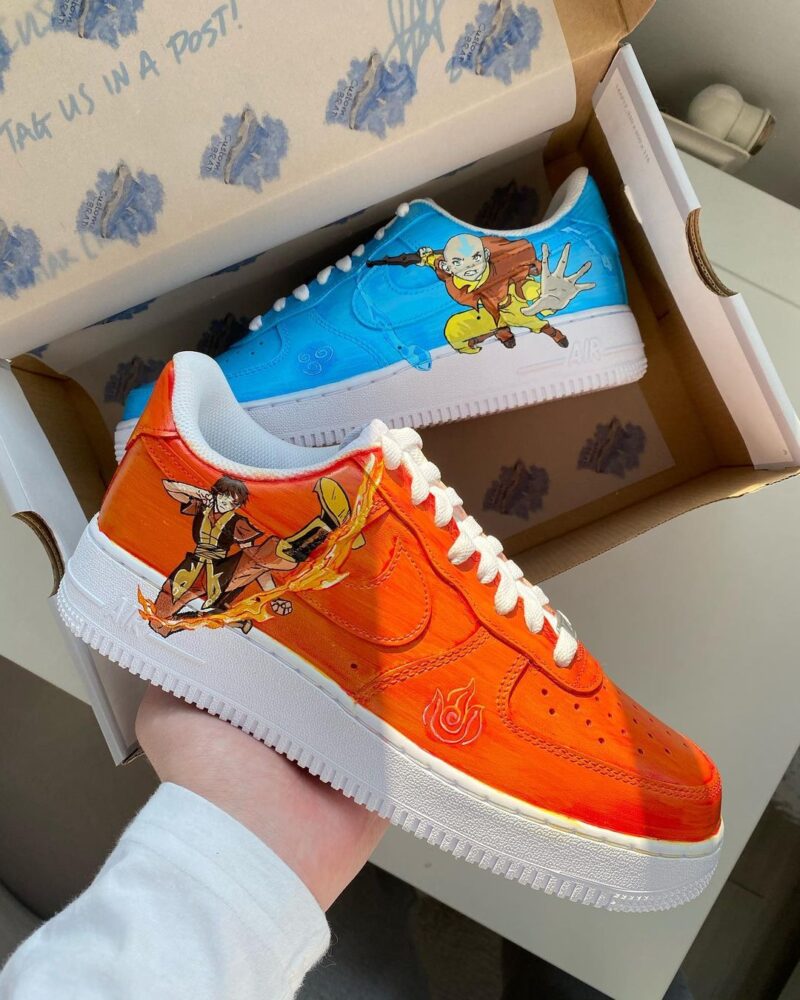 Avatar the Last Airbender Air Force 1 Custom