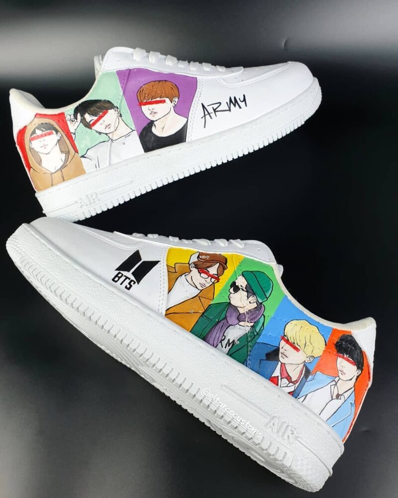 BTS Air Force 1 Custom