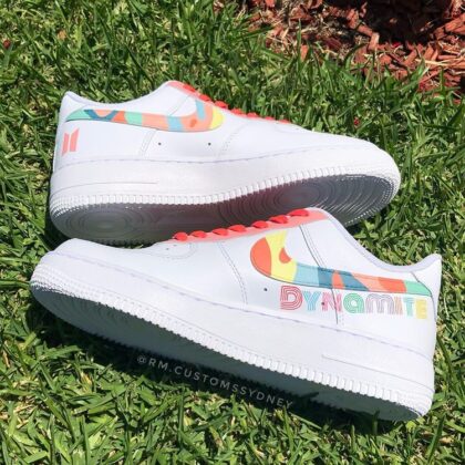 BTS - Dynamite Air Force 1 Custom