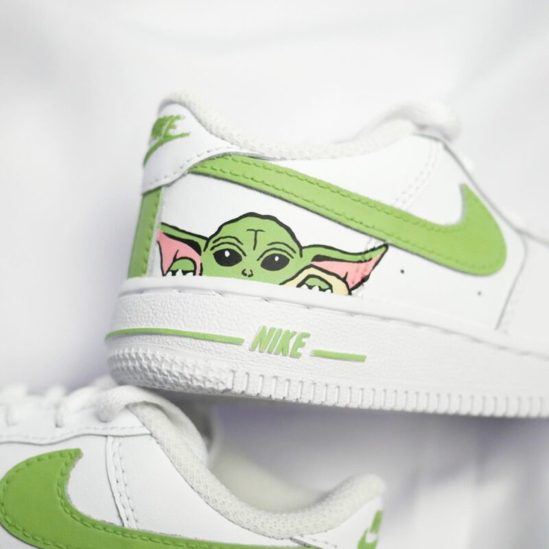 Baby Yoda Air Force 1 Custom - Image 3