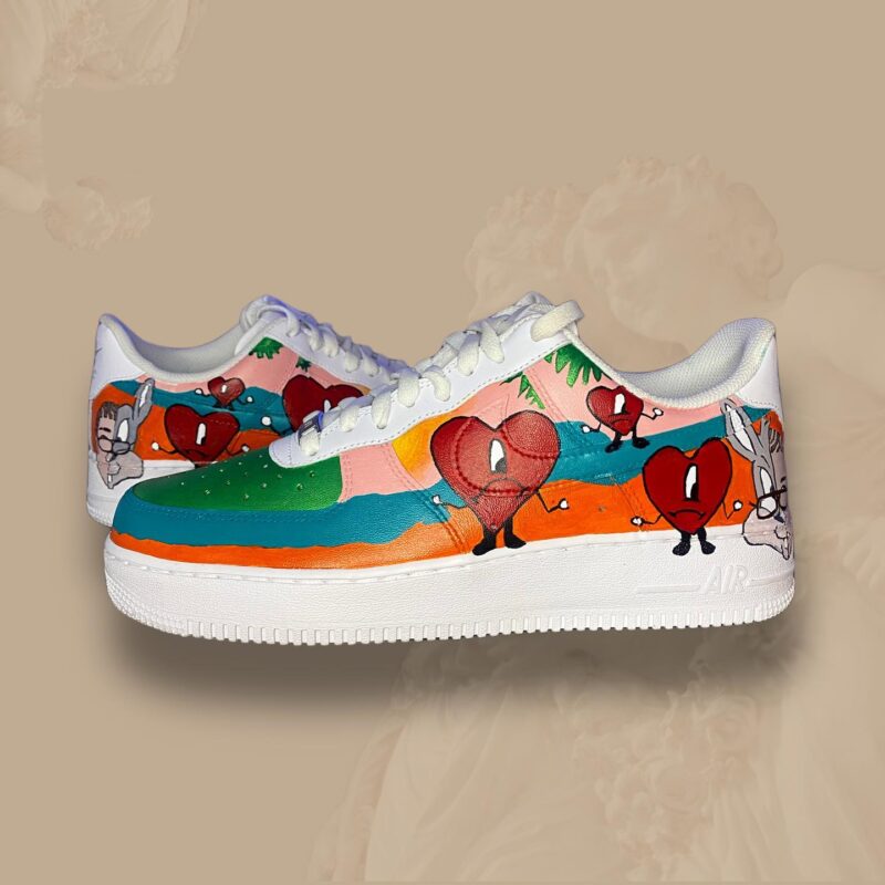 Bad Bunny Air Force 1 Custom