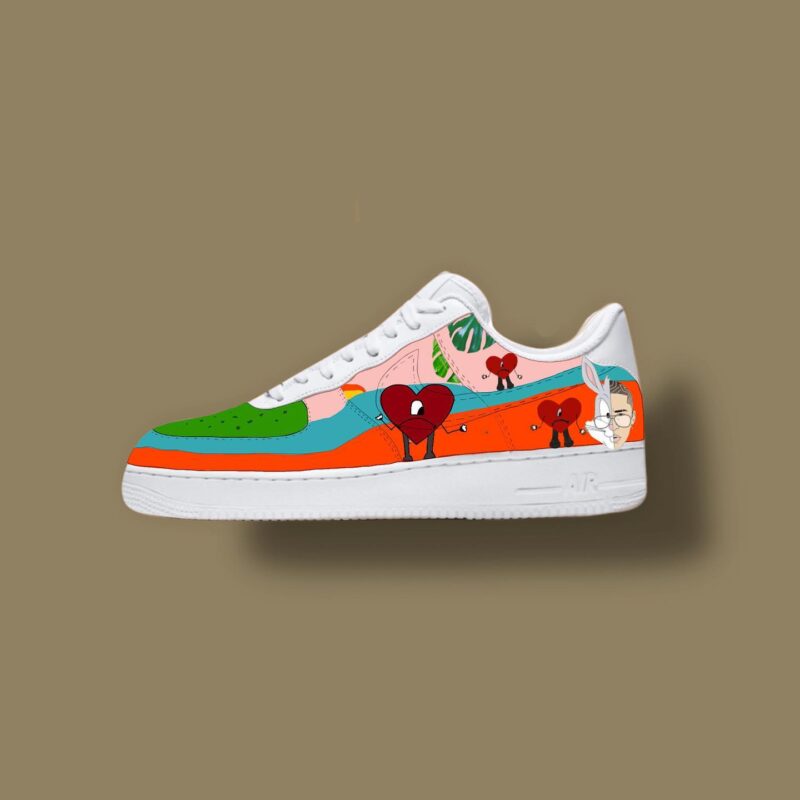 Bad Bunny Air Force 1 Custom - Image 2