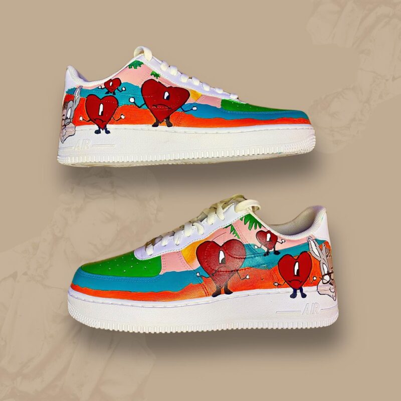 Bad Bunny Air Force 1 Custom - Image 3