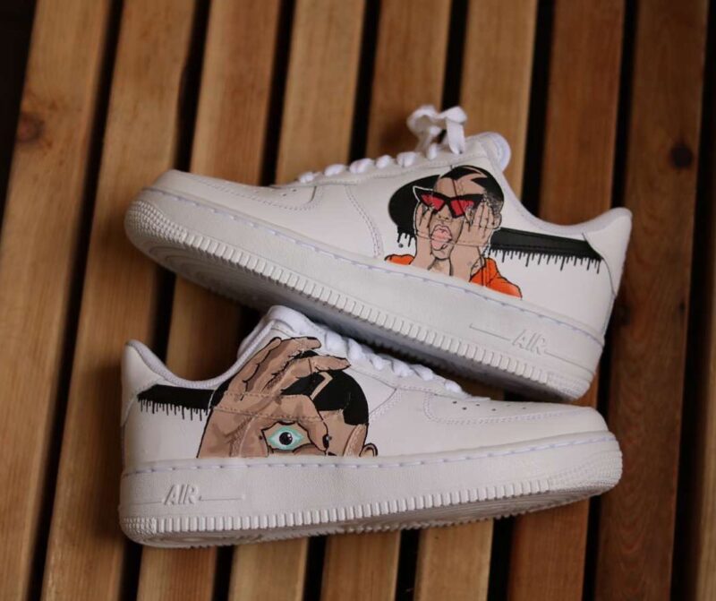 Bad Bunny Air Force 1 Custom