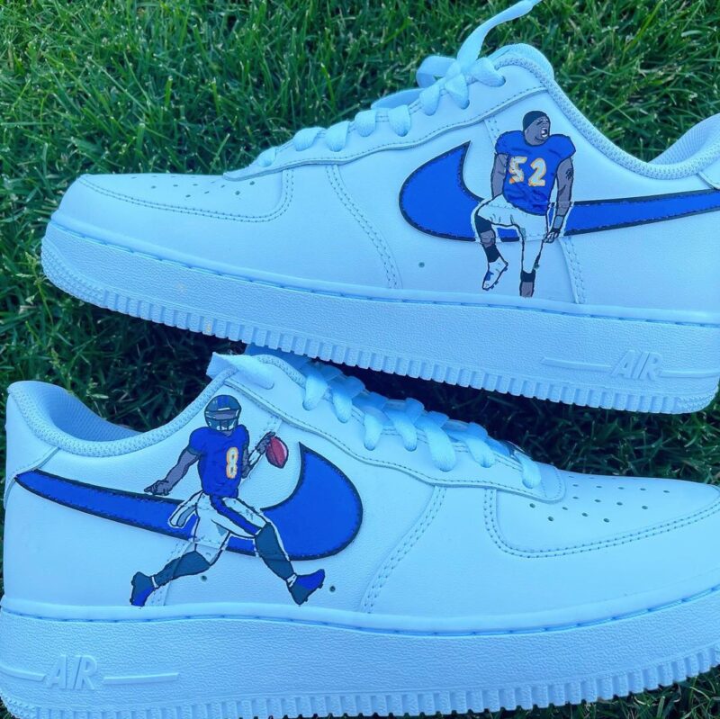 Baltimore Ravens Air Force 1 Custom