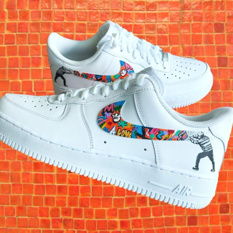 Banksy Air Force 1 Custom