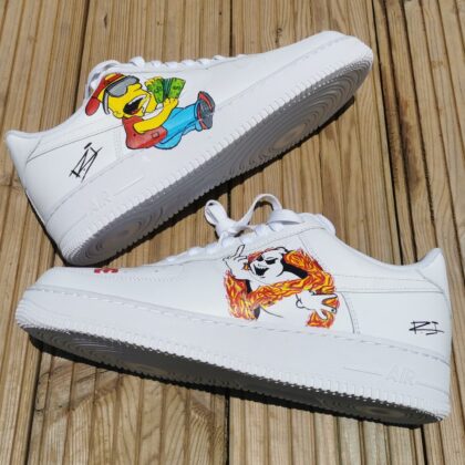 Bart Money Air Force 1 Custom