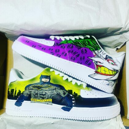 Batman x Joker Air Force 1 Custom