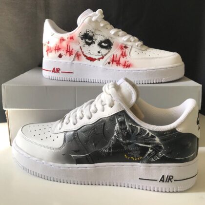 Batman x Joker Air Force 1 Custom