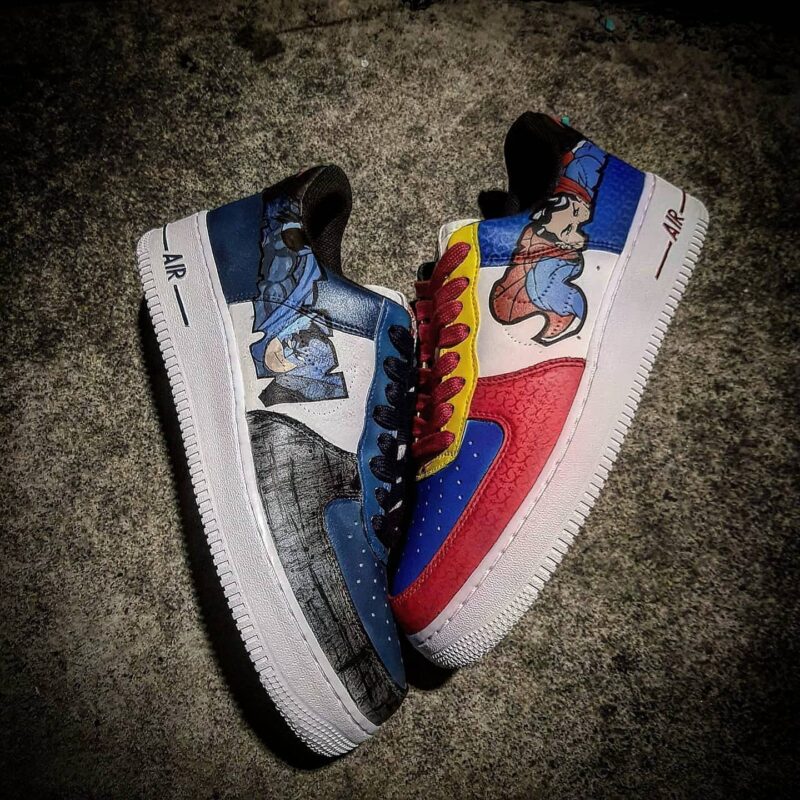 Batman x Superman Air Force 1 Custom