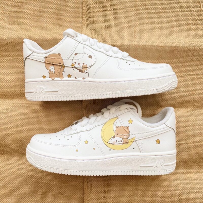 Bear and Panda Air Force 1 Custom