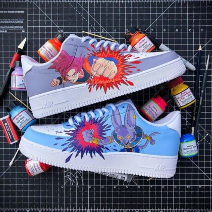 Beerus x Goku Air Force 1 Custom