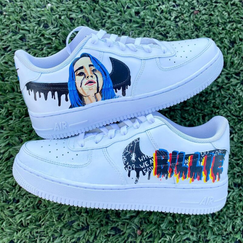 Billie Drip Air Force 1 Custom