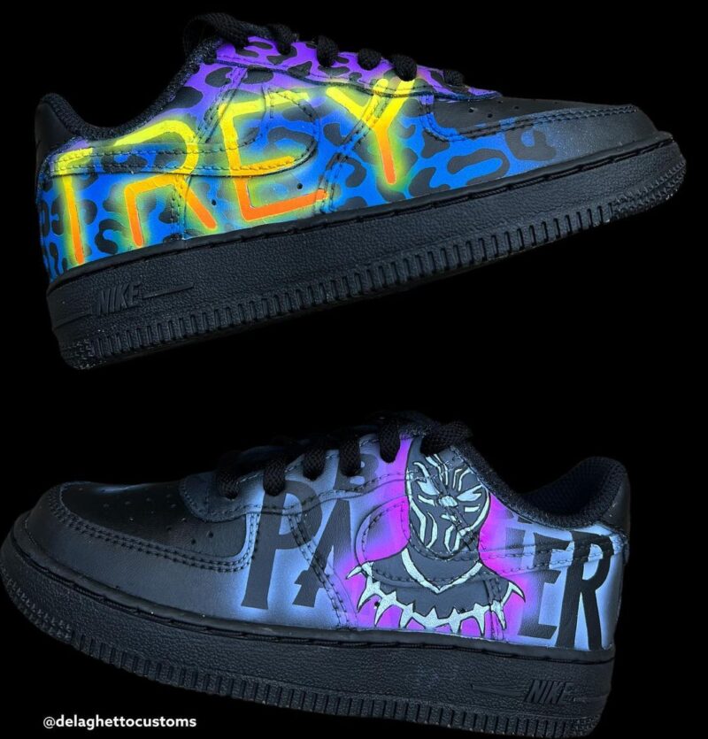 Black Panther Air Force 1 Custom