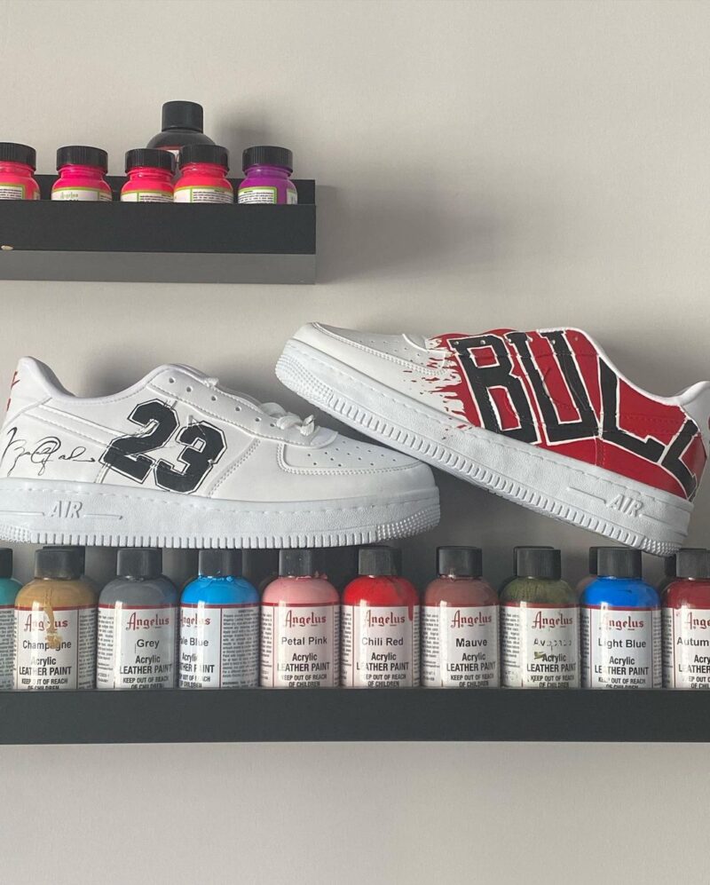 Bulls Air Force 1 Custom