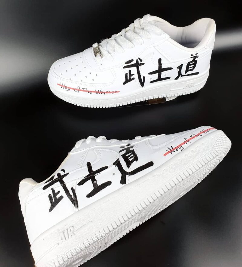 Bushido Air Force 1 Custom