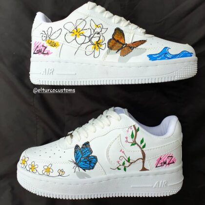 Butterfly Air Force 1 Custom