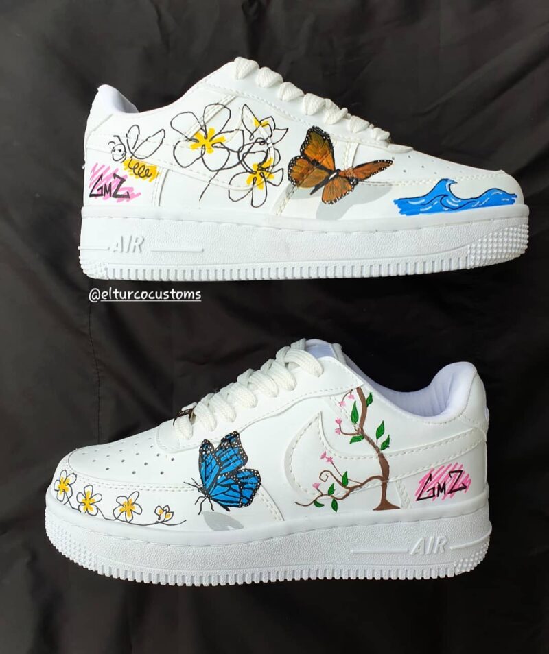 Butterfly Air Force 1 Custom