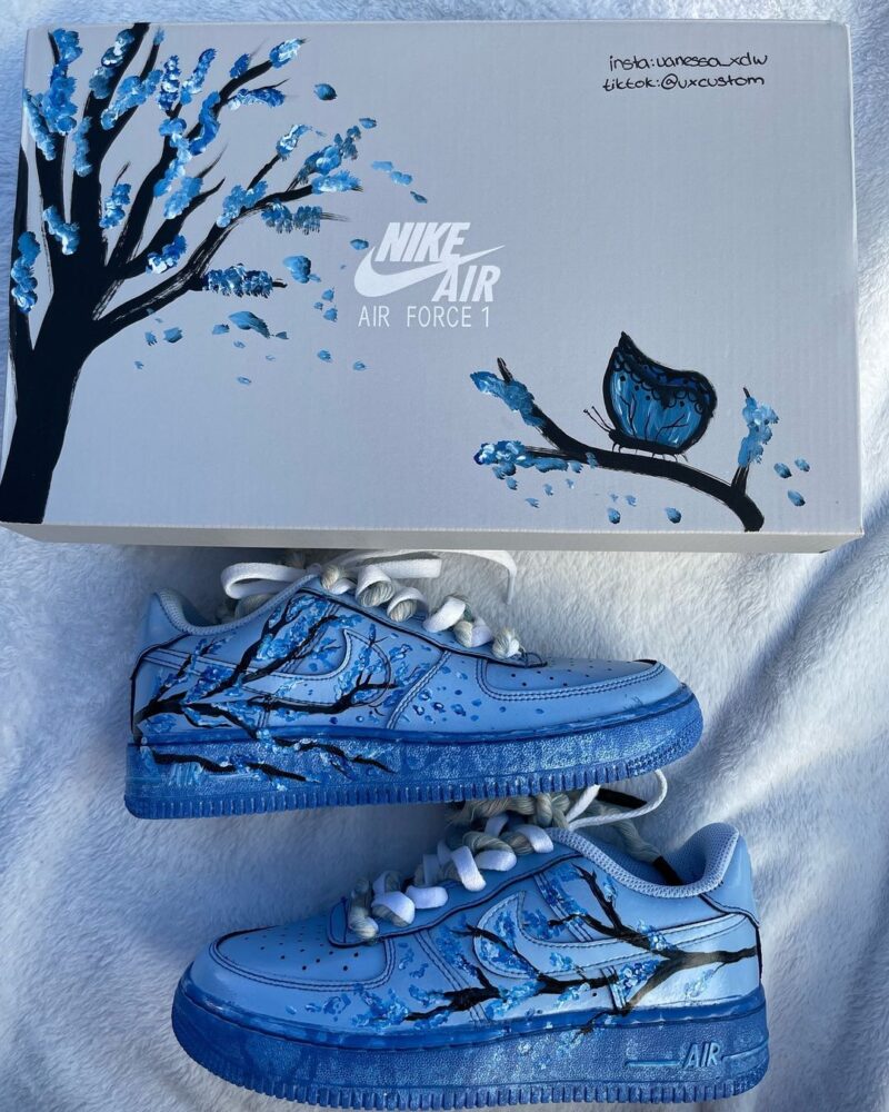 Butterfly blossom Air Force 1 Custom