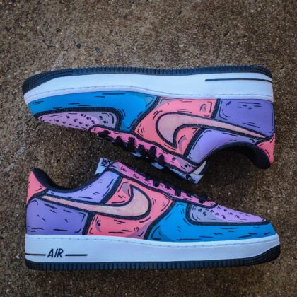 Cartoon Air Force 1 Custom