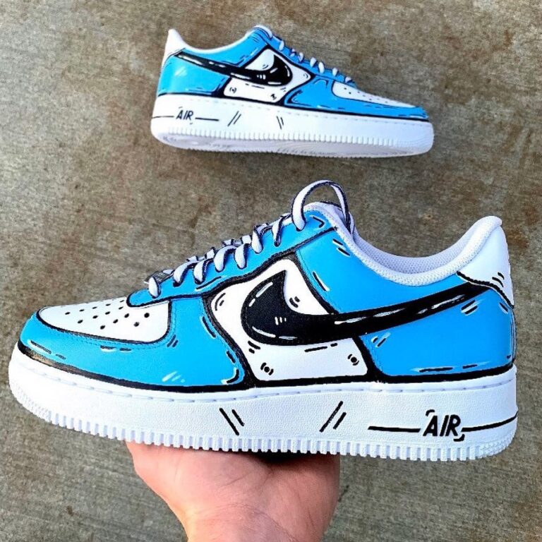 Cartoon Air Force 1 Custom - Daniel Customs