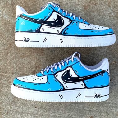 Cartoon Air Force 1 Custom - Daniel Customs