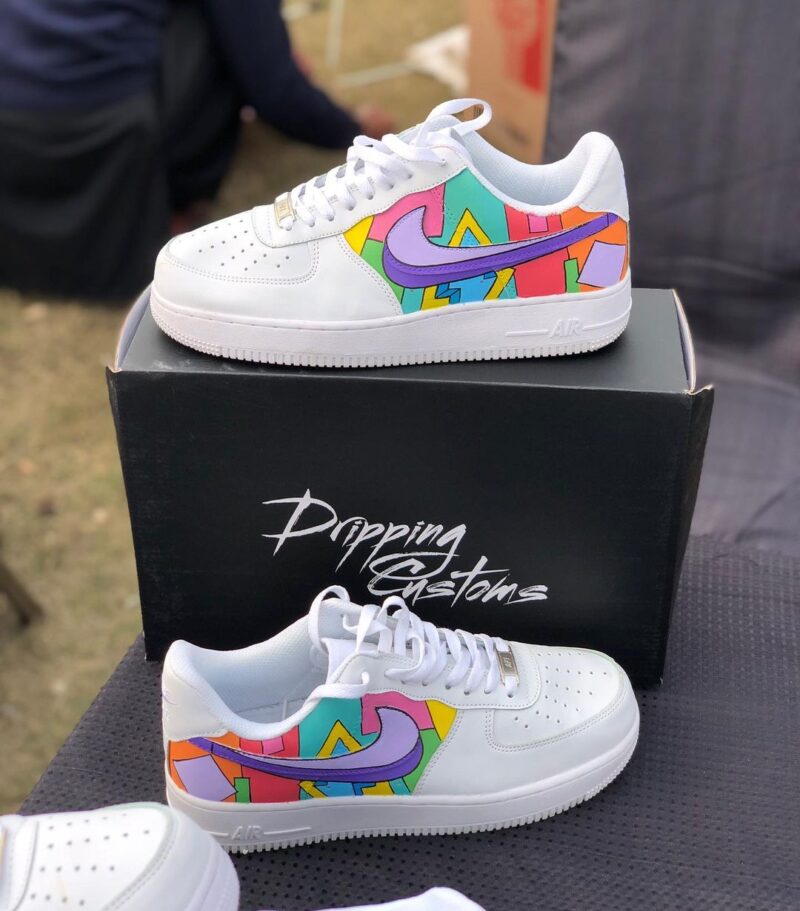 Cartoon Freestyle Air Force 1 Custom