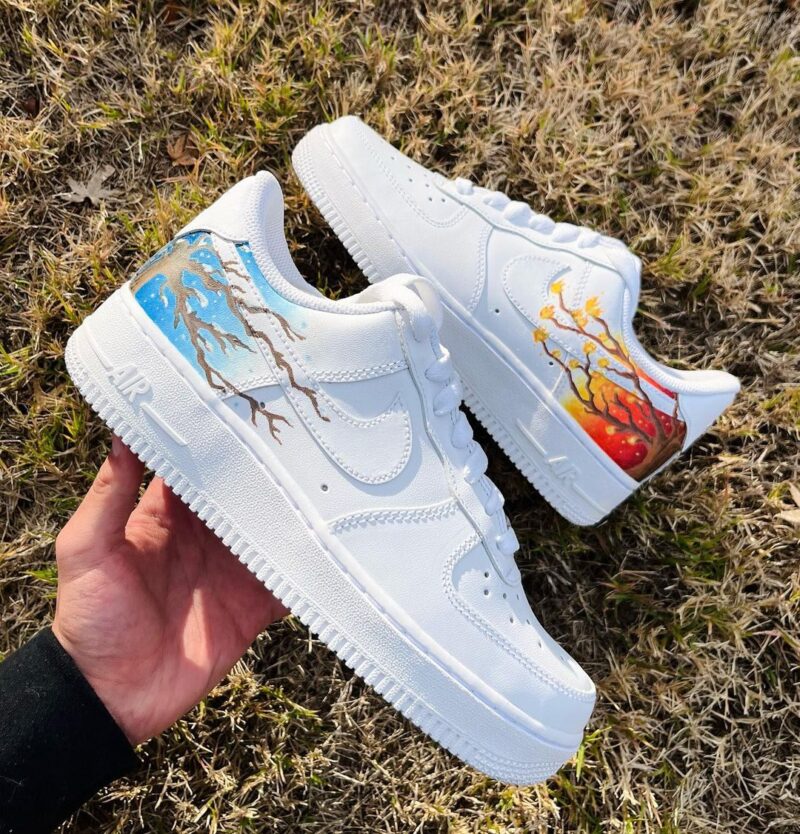 Cherry Blossom Tree Air Force 1 Custom