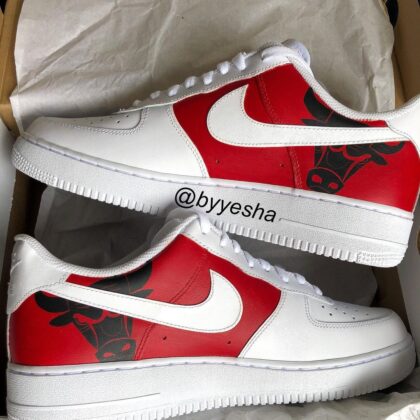 Chicago Bulls Air Force 1 Custom