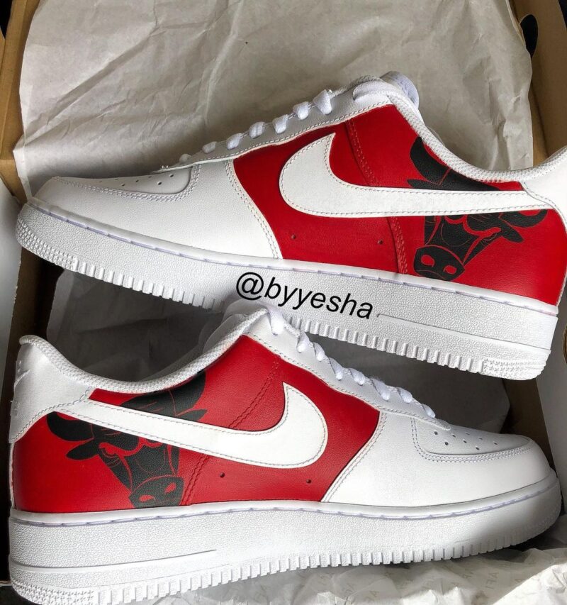 Chicago Bulls Air Force 1 Custom