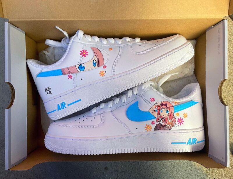 Chika Fujiwara Air Force 1 Custom