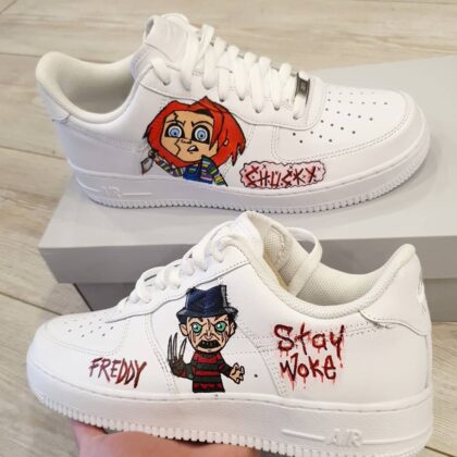 Chucky x Freddy Air Force 1 Custom