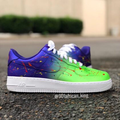 Confetti Slime Air Force 1 Custom