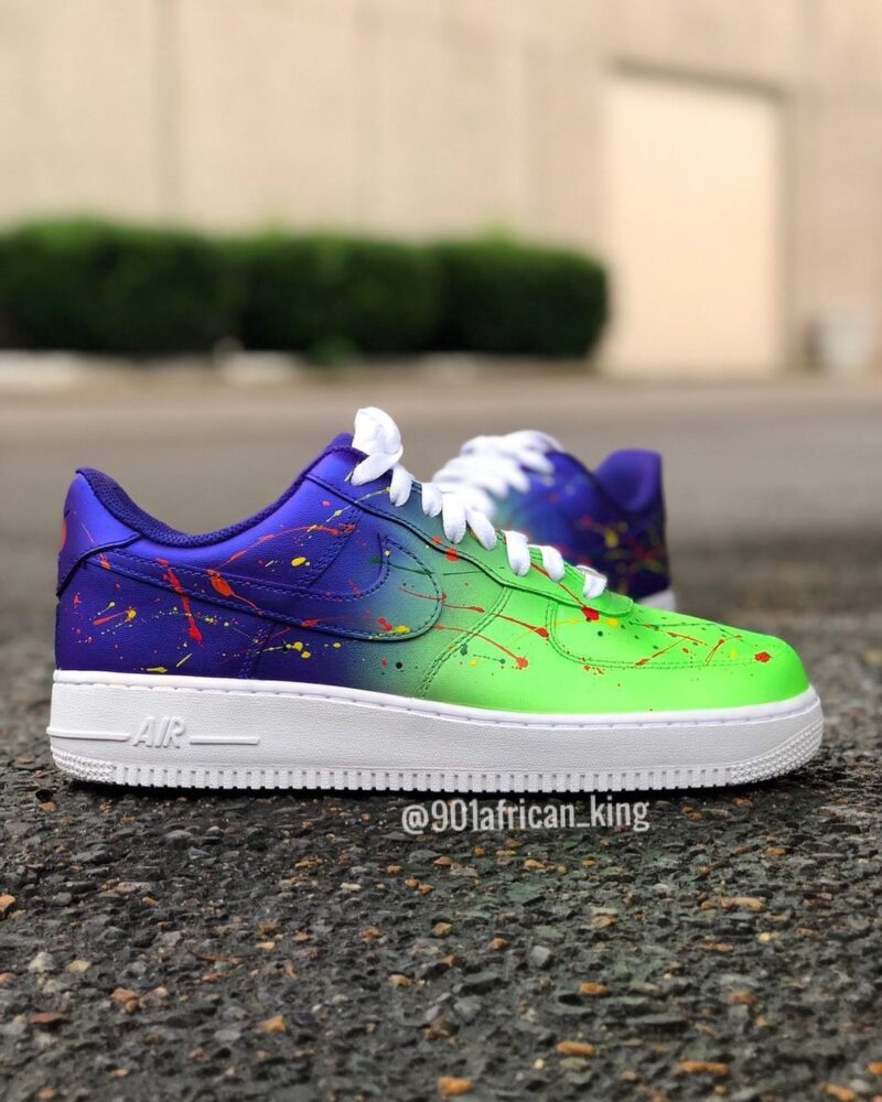 Confetti Slime Air Force 1 Custom