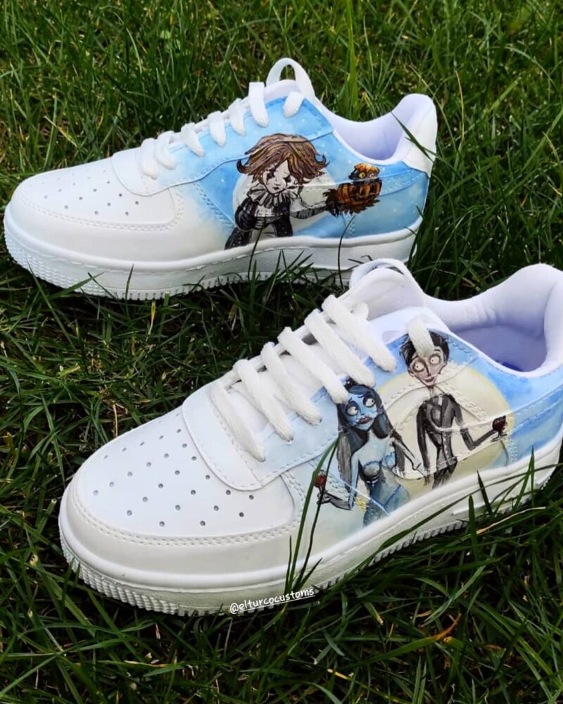 Corpse Bride Air Force 1 Custom