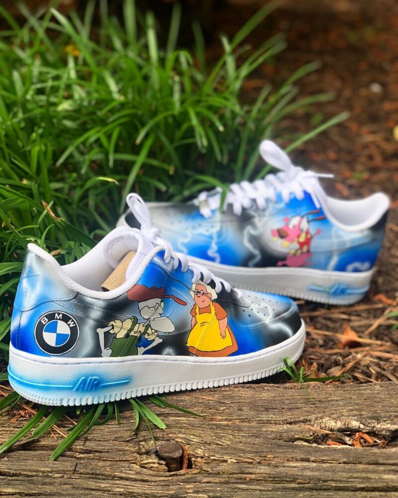 Courage the Cowardly Dog Air Force 1 Custom