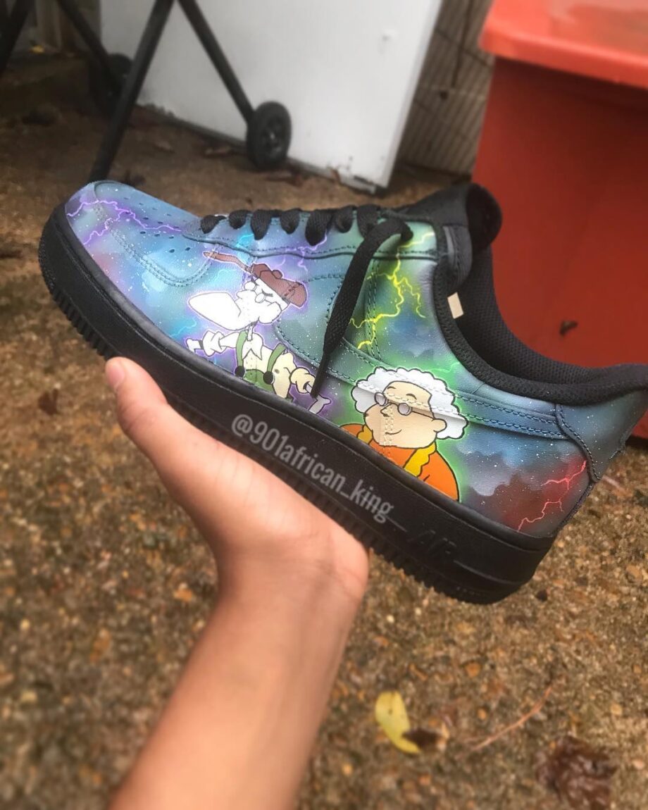 Courage the Cowardly Dog Air Force 1 Custom Daniel Customs