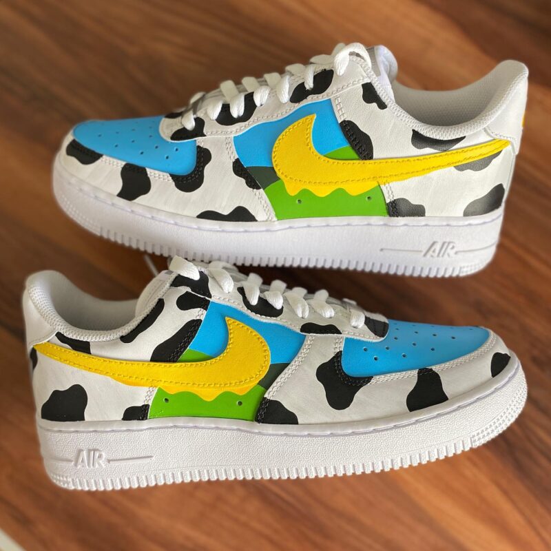 Cow Air Force 1 Custom