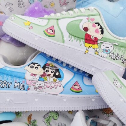 Crayon Shin-chan Air Force 1 Custom